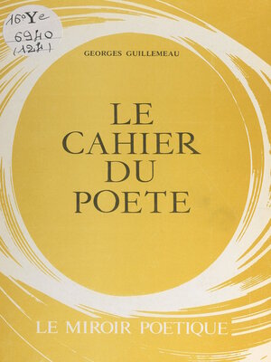 cover image of Le cahier du poète